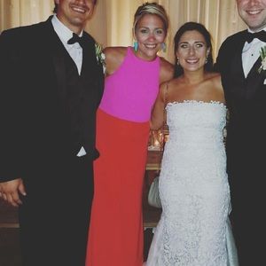 Jill Stuart Hot Pink/Orange Gown!